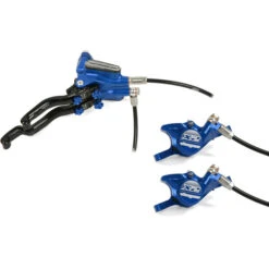 HOPE TECH 3 X2 DUO Double Lever Right Brake No Rotor Blue