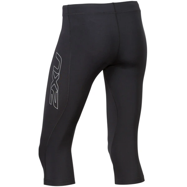 2XU COMPRESSION Women's 3/4 Leggings Black/Silver 2022 - Image 2