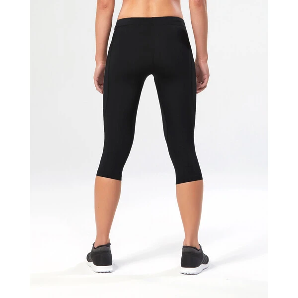 2XU COMPRESSION Women's 3/4 Leggings Black/Silver 2022 - Image 4