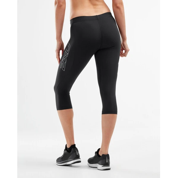 2XU COMPRESSION Women's 3/4 Leggings Black/Silver 2022 - Image 7