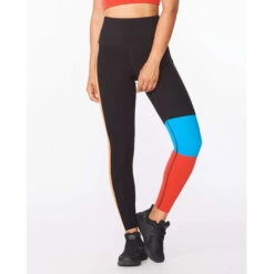2XU 2UX FORM BLOCK HI-RISE COMPRESSION Women's Tights Black/Red 2022