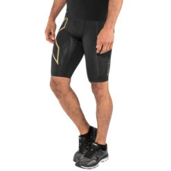 2XU MCS RUN COMPRESSION Running Shorts Black/Gold