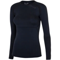 2XU REFRESH RECOVERY COMPRESSION Women's Long-Sleeved T-Shirt Black