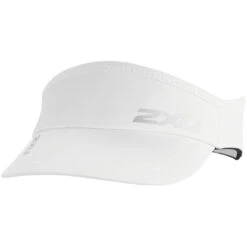 2XU RUN Visor White