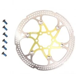 CLARKS CFR-10FA Floating Disc Rotor 6-Bolt Green-Gold