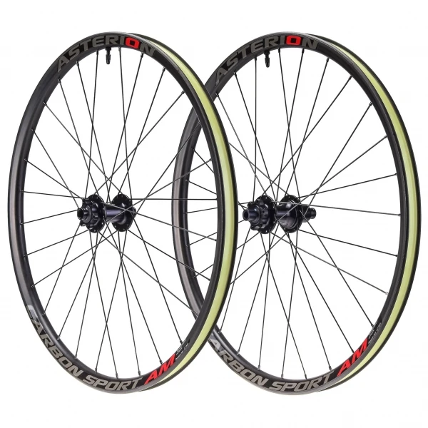 ASTERION CARBON SPORT AM 27.5" Wheelset 15x110 Mm Front Axle - 12x148 Mm Rear Axle Boost XD