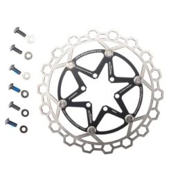 ALLIGATOR DIAMOND 2P Floating Disc Rotor 6-Bolt Black