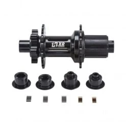 HXR COMPONENTS EASY SHIFT Rear Hub 6 Spoke Holes Raw