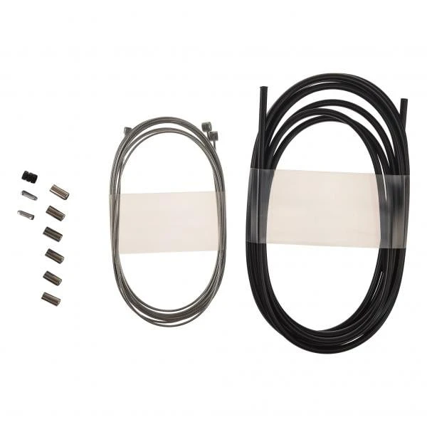 ELVEDES Brake Cables And Housings Set Universal Black