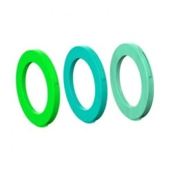 MAGURA Set Of 6 Caliper Covers 2 Pistons Green/Turquoise/Mint