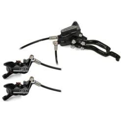 HOPE TECH 3 E4 DUO Double Left Brake Lever No Rotor Black