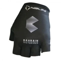 NALINI BARHAIN VICTORIOUS Short Finger Gloves Black