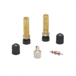 NO-FLATS JOES SCHRADER Tubeless Valves 36 Mm (x2)