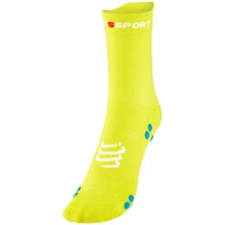 COMPRESSPORT PRO RACING V4.0 RUN Socks Yellow