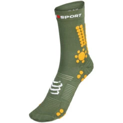 COMPRESSPORT PRO RACING V4.0 TRAIL Socks Green
