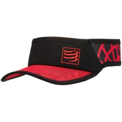 COMPRESSPORT SPIDERWEB ULTRALIGHT Visor Black/Red