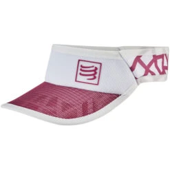COMPRESSPORT SPIDERWEB ULTRALIGHT Visor White/Red