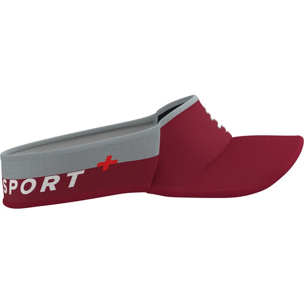 COMPRESSPORT ULTRALIGHT Visor Burgundy/Grey - Image 7