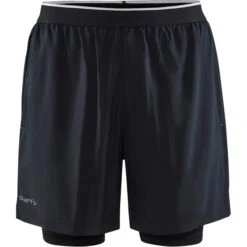 CRAFT ADV CHARGE STRETCH 2-IN-1 Shorts Black 2023