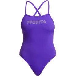 FUNKITA TIE ME TIGHT Women's Swimsuit (1 Piece) Purple 2023