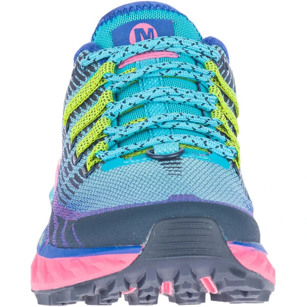 MERRELL AGILITY PEAK 4 Women's Trail Shoes Blue/Pink 2023 - Image 4