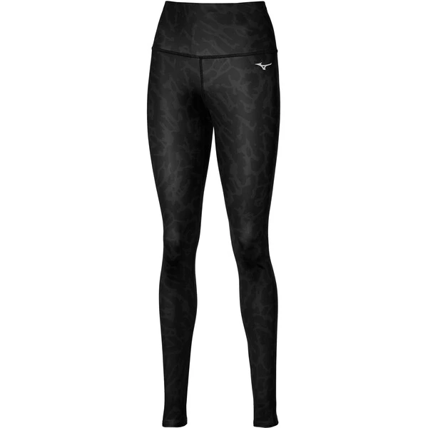 MIZUNO PRINTED Women's Tights Black