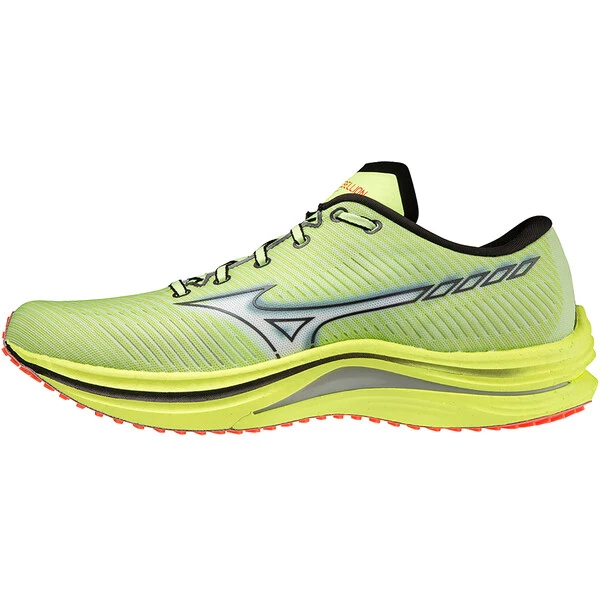MIZUNO WAVE REBELLION Running Shoes Green 2022 - Image 2
