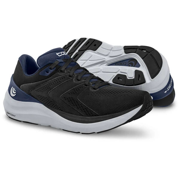 TOPO ATHLETIC PHANTOM 2 Women's Running Shoes Black/Blue 2023 - Image 7