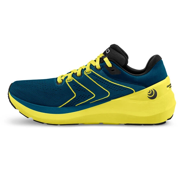 TOPO ATHLETIC PHANTOM 2 Running Shoes Blue/Yellow 2022 - Image 3