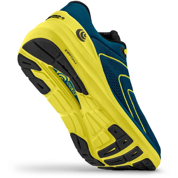TOPO ATHLETIC PHANTOM 2 Running Shoes Blue/Yellow 2022 - Image 4