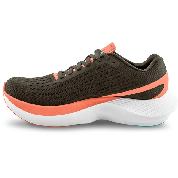 TOPO ATHLETIC SPECTER Women's Running Shoes Brown/Orange 2023 - Image 3
