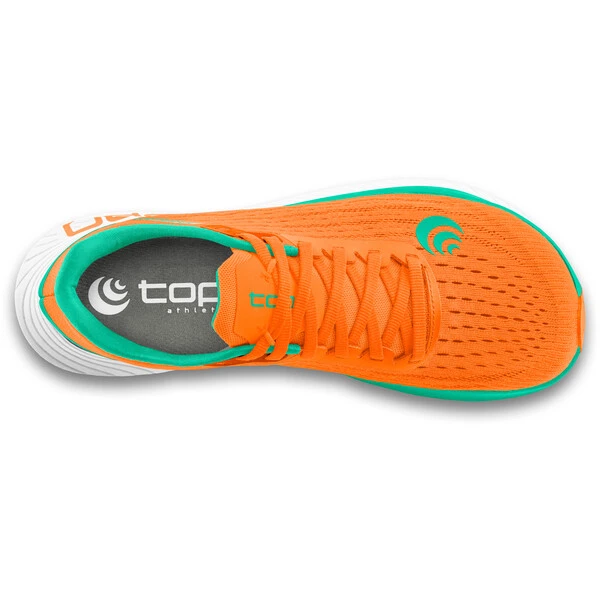 TOPO ATHLETIC SPECTER Women's Running Shoes Orange/Green 2022 - Image 4