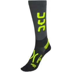 UYN RUN COMPRESSION FLY Socks Black/Yellow