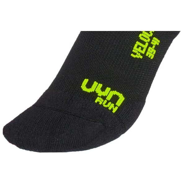 UYN RUN VELOCE Socks Black/Yellow - Image 3