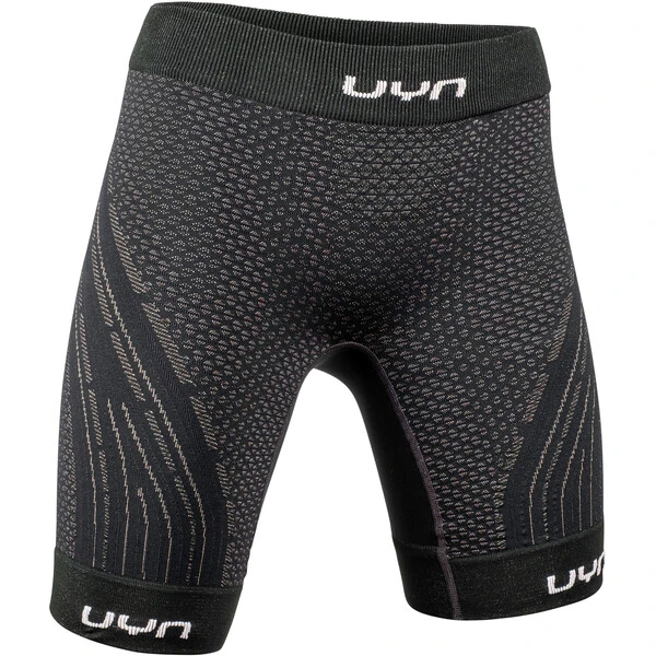 UYN ALPHA COOLBOOST Women's Running Tights Black/Grey 2022 - Image 3