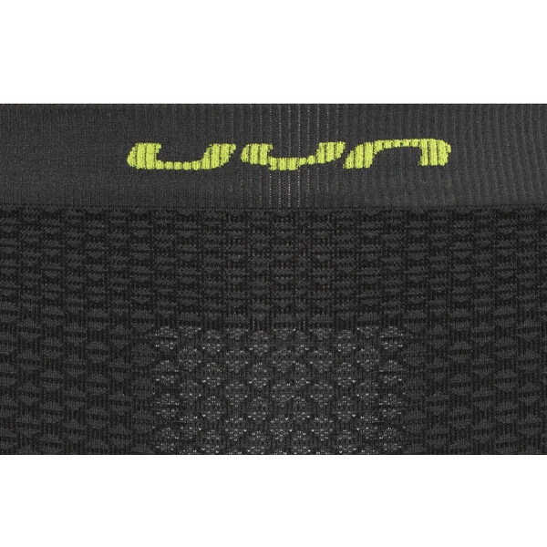 UYN ALPHA Running Shorts Black/Grey/Yello - Image 4