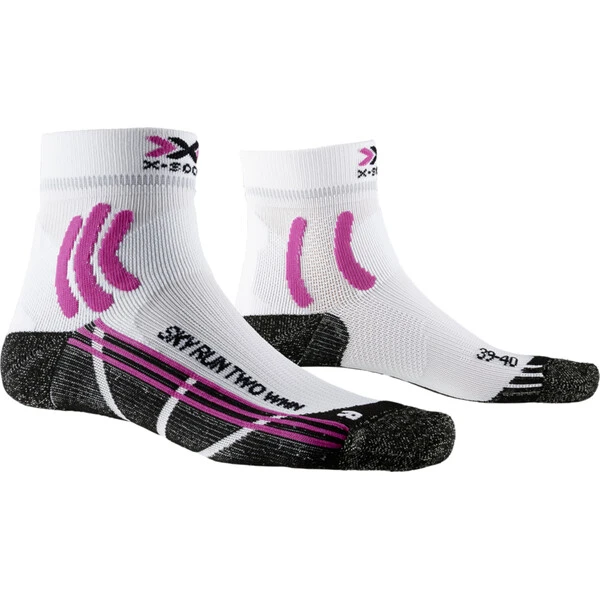 X-Socks X SOCKS SKY RUN TWO Women's Socks White/Purple