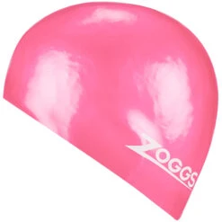 ZOGGS OWD SILICONE MID Swim Cap Pink
