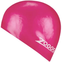 ZOGGS OWD SILICONE MID Swim Cap Burgundy