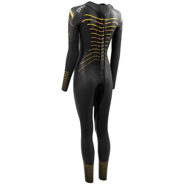 ZONE3 THERMAL ASPECT BREASTSTROKE Women's Long-Sleeved Swimsuit Black 2022 - Image 2
