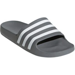 ADIDAS ADILETTE AQUA Sandals Grey/White