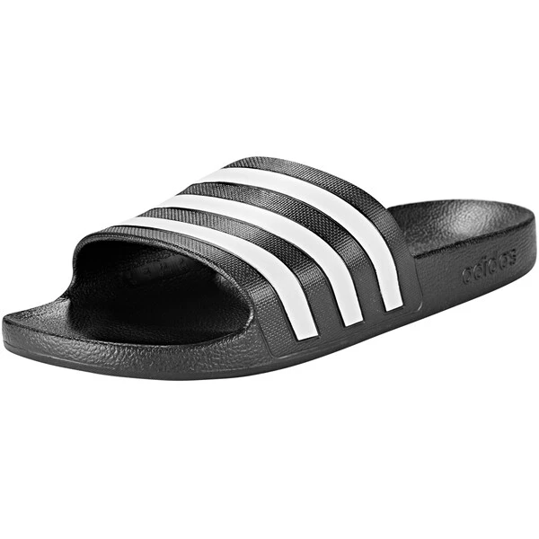 ADIDAS ADILETTE AQUA Sandals Black/White