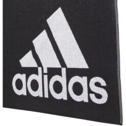 ADIDAS LARGE Bath Towel Black/White