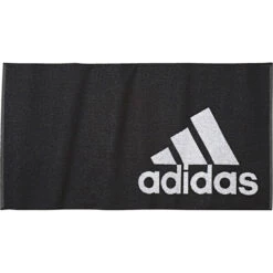 ADIDAS SMALL Bath Towel Black/White