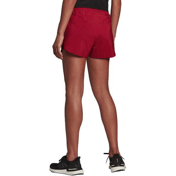 ADIDAS RUN INCONS 3-STRIPES Women's Shorts Red 2022 - Image 3