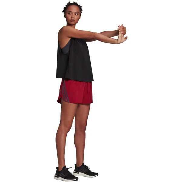 ADIDAS RUN INCONS 3-STRIPES Women's Shorts Red 2022 - Image 4