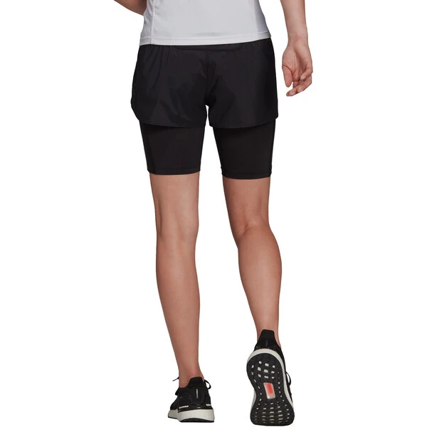 ADIDAS RUN FAST 2-IN-1 Women's Shorts Black 2022 - Image 3