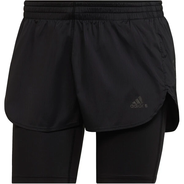 ADIDAS RUN FAST 2-IN-1 Women's Shorts Black 2022