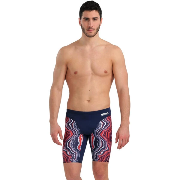 ARENA MARBLED Jammers Blue/Red 2023 - Image 5