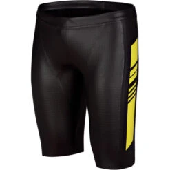 ARENA Neoprene Shorts Black/Yellow